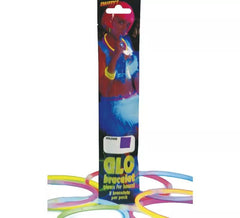 Pulseira com cores sortidas claras 3 unidades