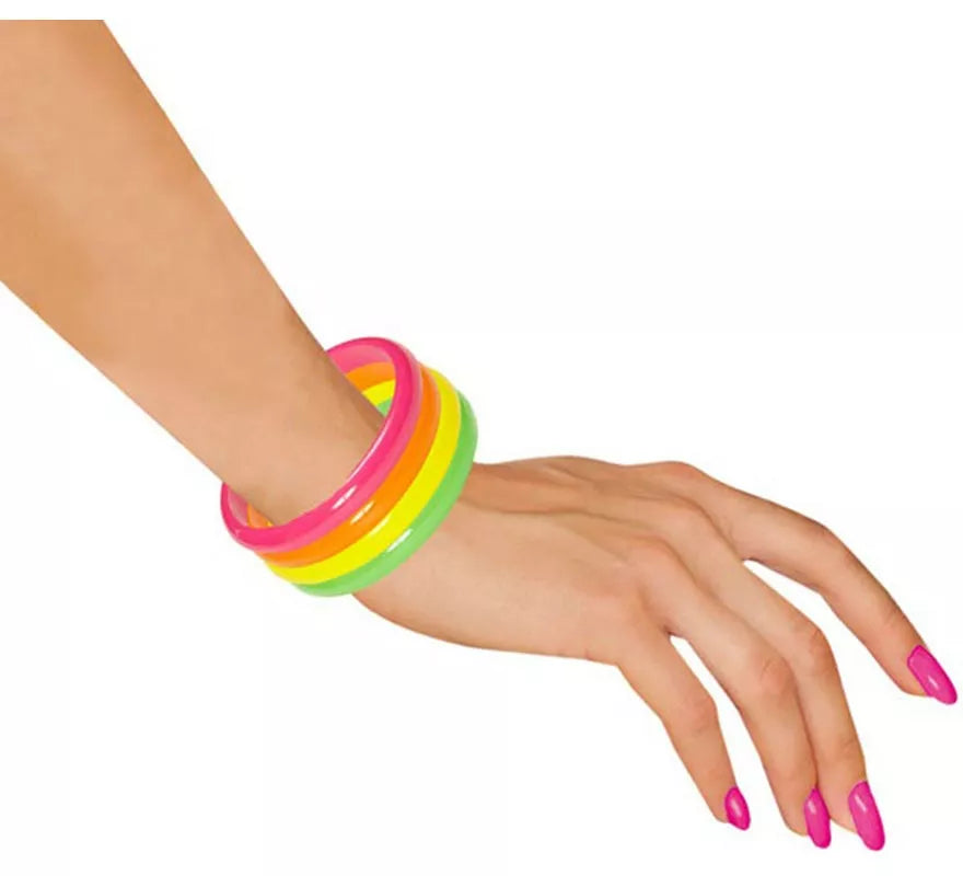 Translation missing: pt-PT.Pulsera de 4 Aros neón