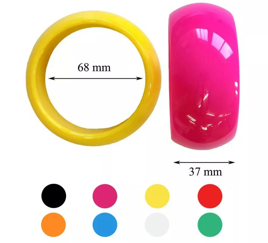 Translation missing: pt-PT.Pulsera Flamenca 68x37 mm varios colores