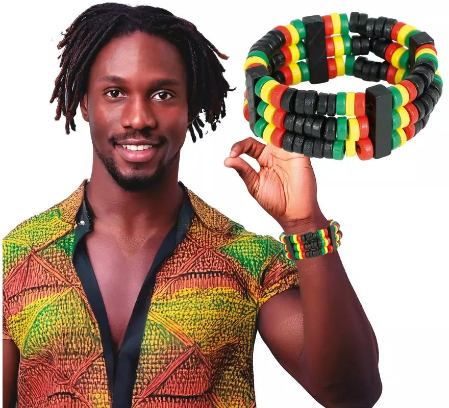 Translation missing: pt-PT.Pulsera Jamaicana multicolor