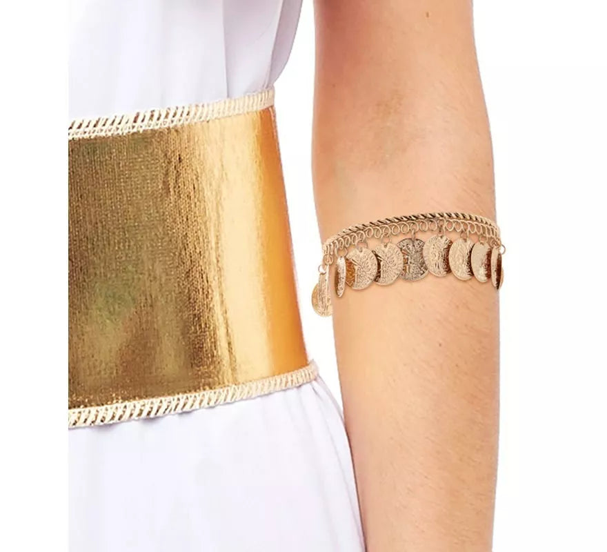 Translation missing: pt-PT.Pulsera Romana alta con monedas