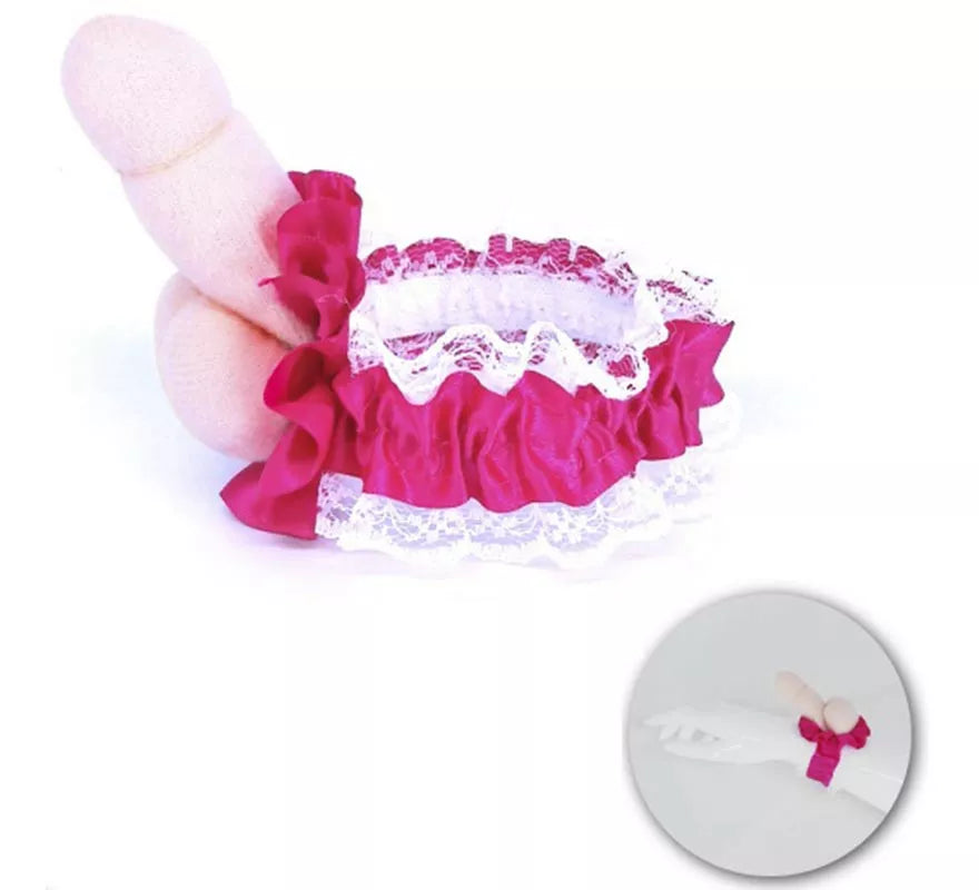Translation missing: pt-PT.Pulsera rosa con Pene