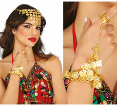 Pulseira Zingara com Medalhas de Ouro