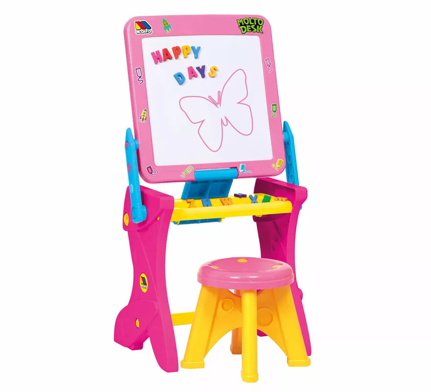 Pupitre Pizarra Magnético rosa