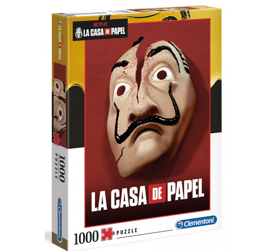 Translation missing: pt-PT.Puzzle La Casa de Papel 1000 pcs máscara