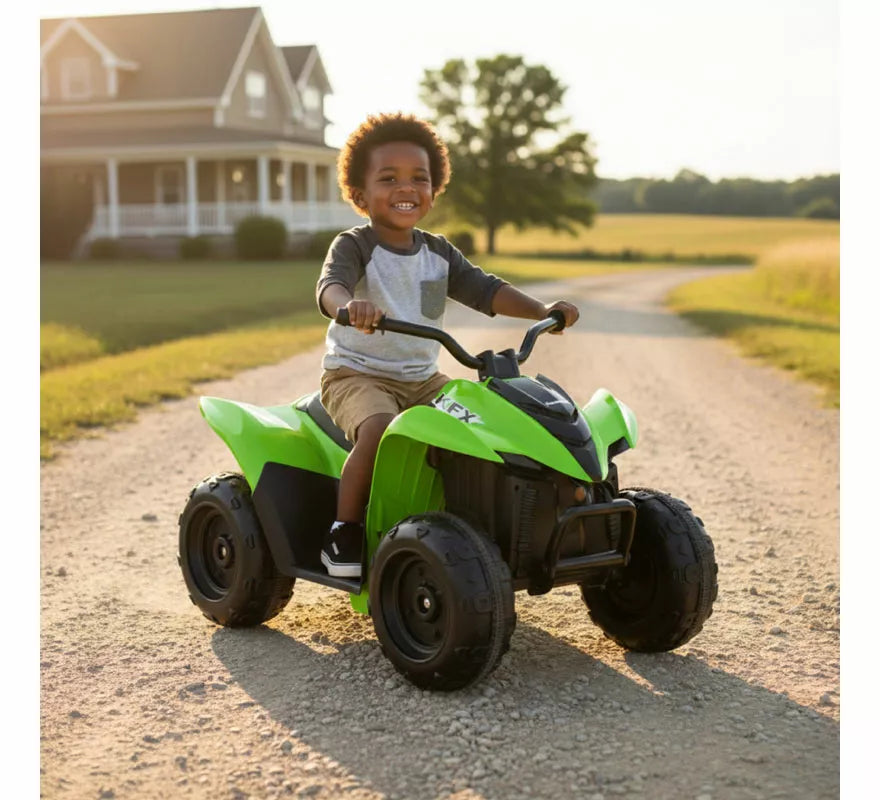 Translation missing: pt-PT.Quad Eléctrico Infantil Kawasaki KFX90 12V