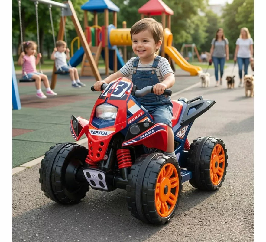 Quad Eléctrico Infantil The Best Repsol Competition 12V