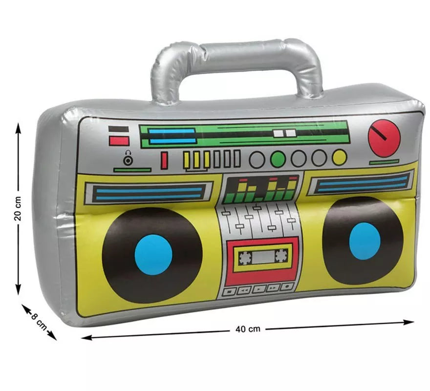 Translation missing: pt-PT.Radio Hinchable de los 80 de 40x20x8 cm