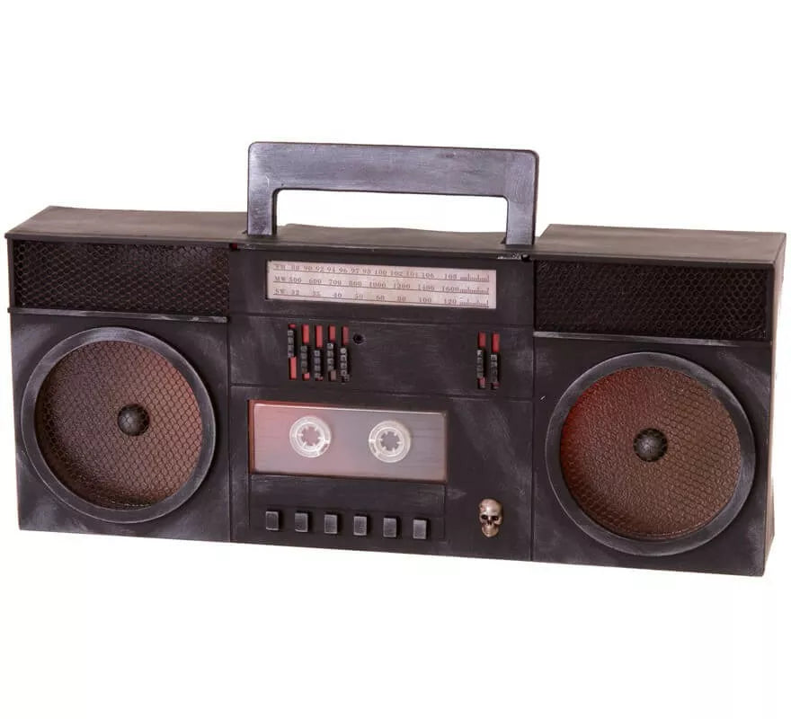 Translation missing: pt-PT.Radiocasette Fantasma con Luz y Sonido de 40X16X7 cm