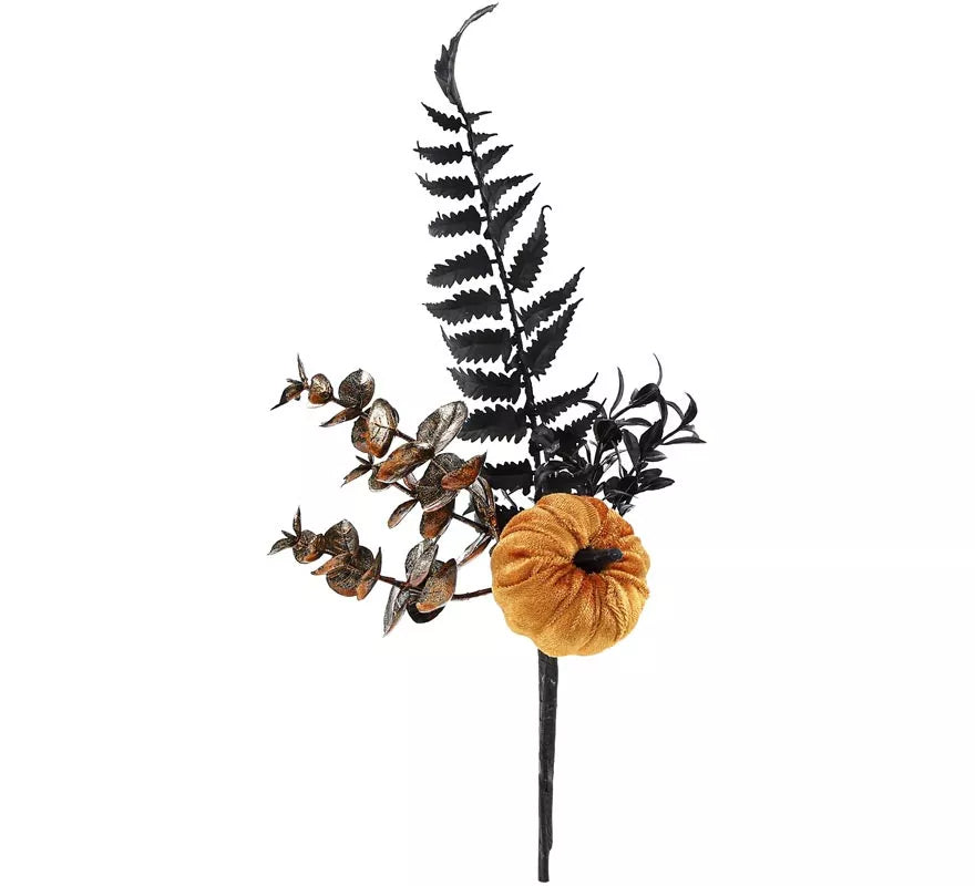 Translation missing: pt-PT.Rama Artificial con Calabaza Peluche de 25 cm