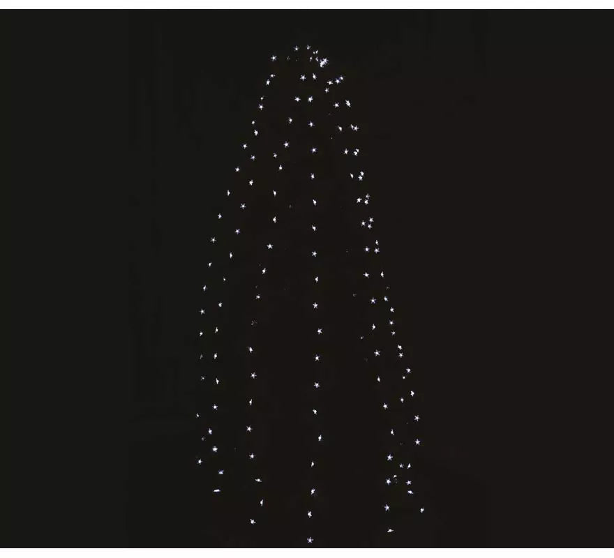 Translation missing: pt-PT.Rama de 200 Led Estrellas blancas con 8 funciones