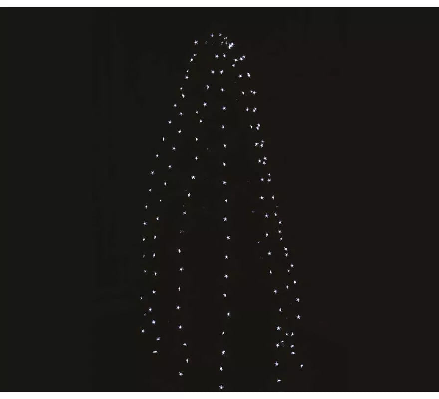 Translation missing: pt-PT.Rama de 200 Led Estrellas cálidas con 8 funciones