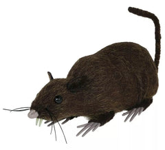 Rato marrom de 15 cm