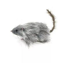 Rato Peludo Cinza 7x17 cm