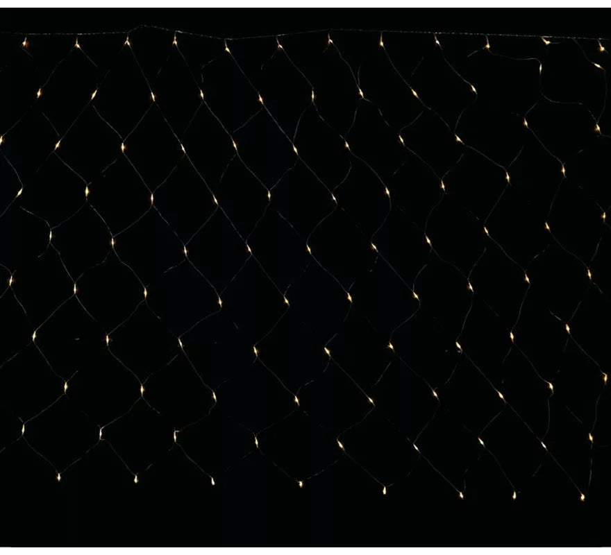 Translation missing: pt-PT.Red de 160 Led Blanco Cálido Multifunción para Exterior de 2X2 mts
