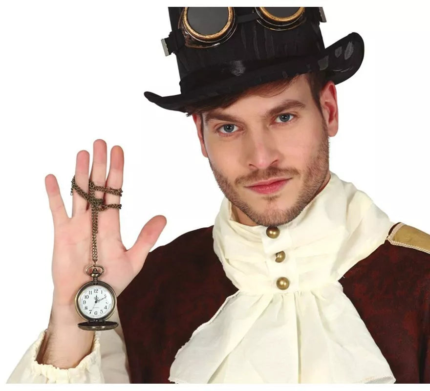 Translation missing: pt-PT.Reloj de Bolsillo con Cadena Steampunk