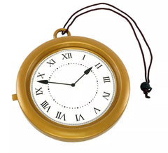 Relógio de bolso dourado gigante 20 cm