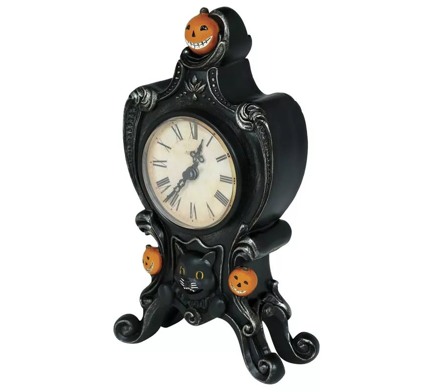 Translation missing: pt-PT.Reloj de Mesa Antiguo de Resina de 24x14 cm