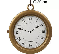 Relógio de ouro de 20 cm