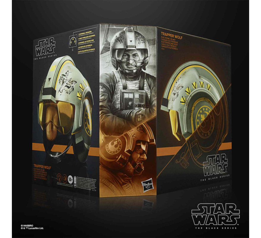 Réplica casco X-Wing Trapper Wolf Hasbro