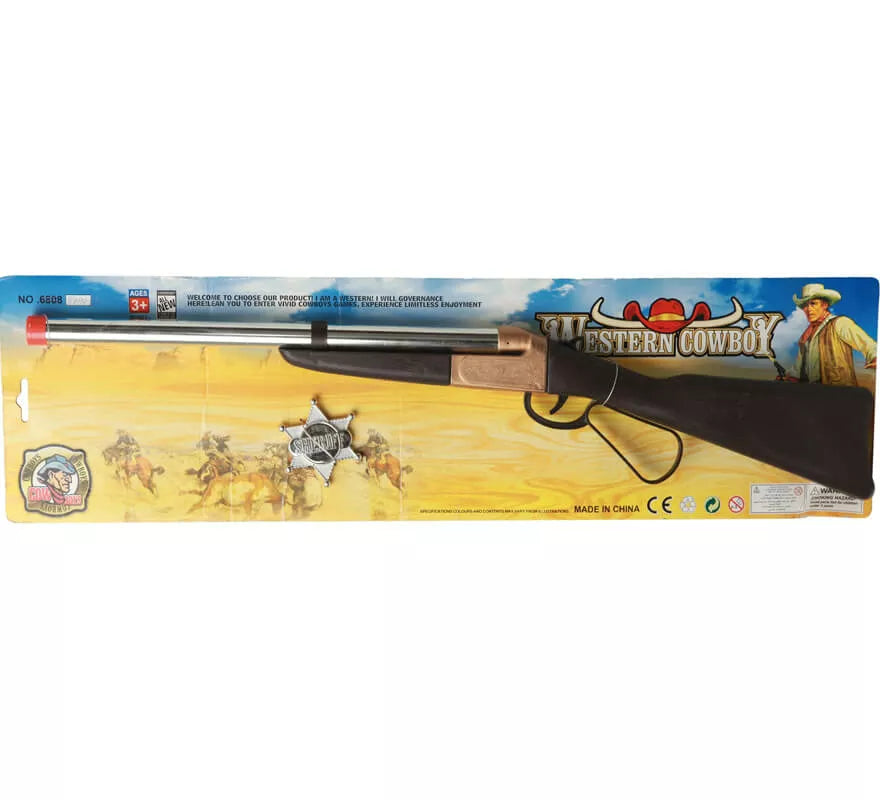 Translation missing: pt-PT.Rifle de 63 cm con Estrella de Sheriff del Oeste