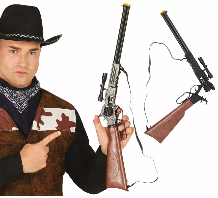 Translation missing: pt-PT.Rifle marrón con mira de 64 cm