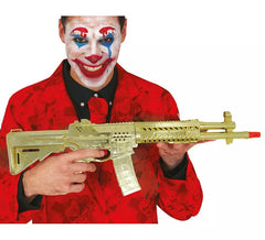 Rifle de ouro metálico russo 58 cm