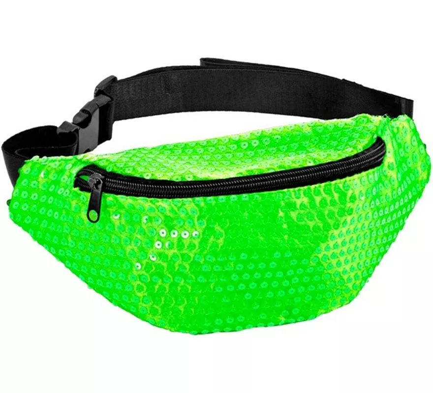Riñonera con Lentejuelas en varios colores neones