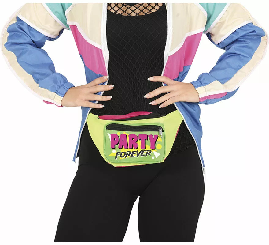 Translation missing: pt-PT.Riñonera Verde Party forever de 35x12 cm