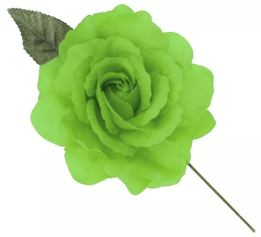 Translation missing: pt-PT.Rosa de Sevillana o Chulapa con varilla de 15 cm en varios colores