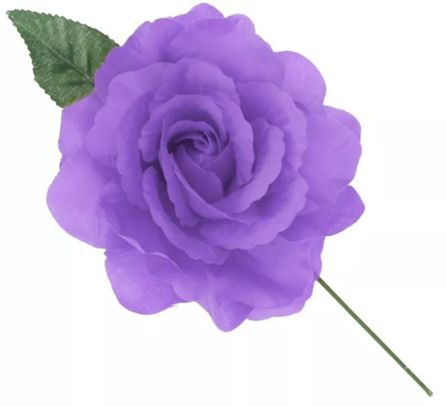 Translation missing: pt-PT.Rosa de Sevillana o Chulapa con varilla de 15 cm en varios colores