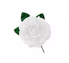 Rosa Flamenca Branca Pequena 8 cm