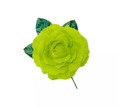 Rosa Flamenca verde pequena 8 cm