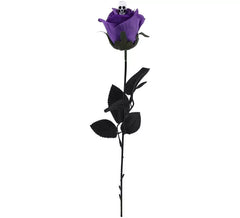Rosa lilás com caveira 40 cm