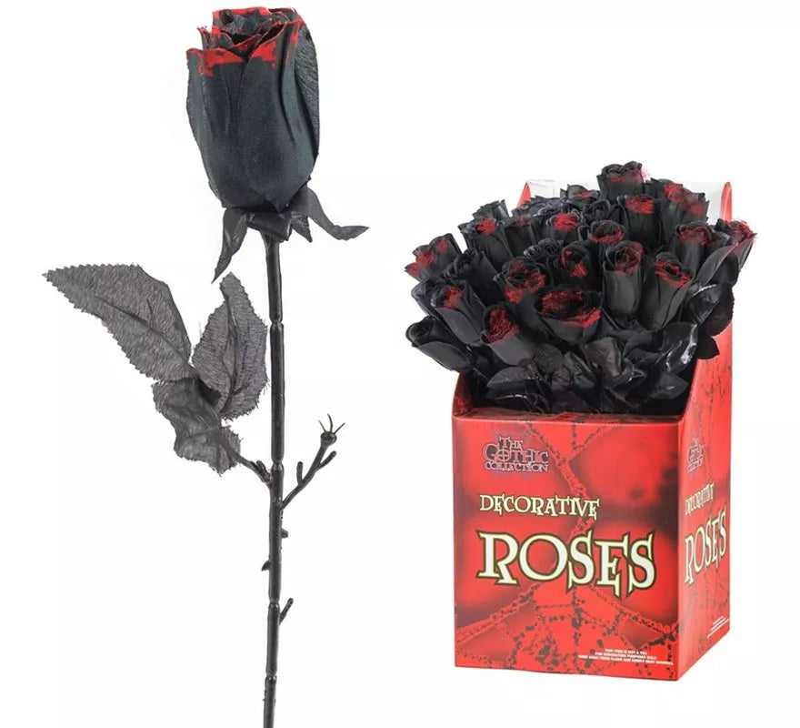 Translation missing: pt-PT.Rosa negra y roja de 46 cm
