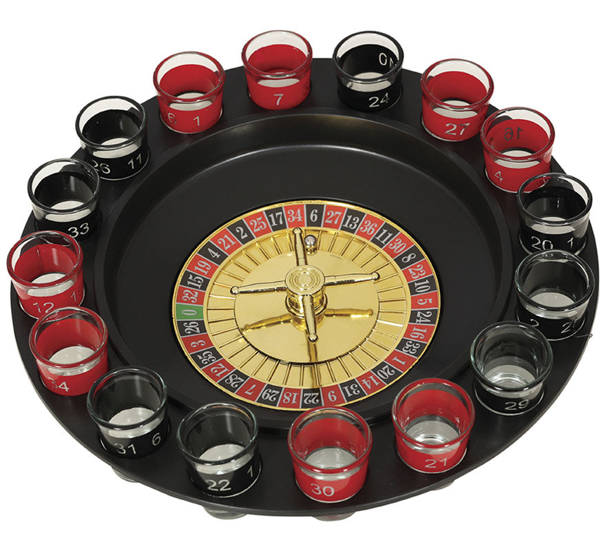 Translation missing: pt-PT.Ruleta Casino de 29 cm con 16 Vasos de 4,5 cm
