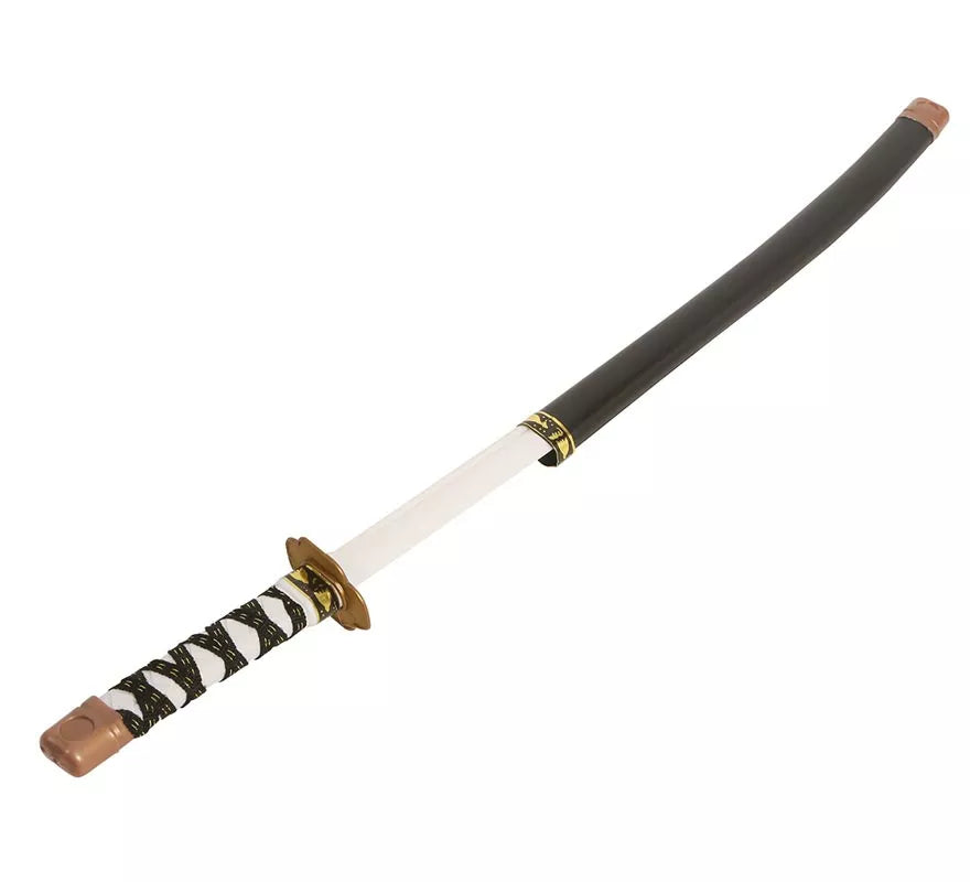 Translation missing: pt-PT.Sable de Japonés o Espada Ninja negra de 76 cm con funda