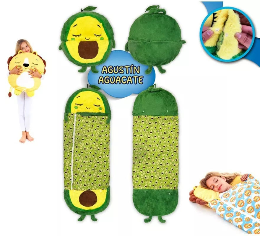 Translation missing: pt-PT.Saco de Dormir Agustín Aguacate con cojín de 135 cm