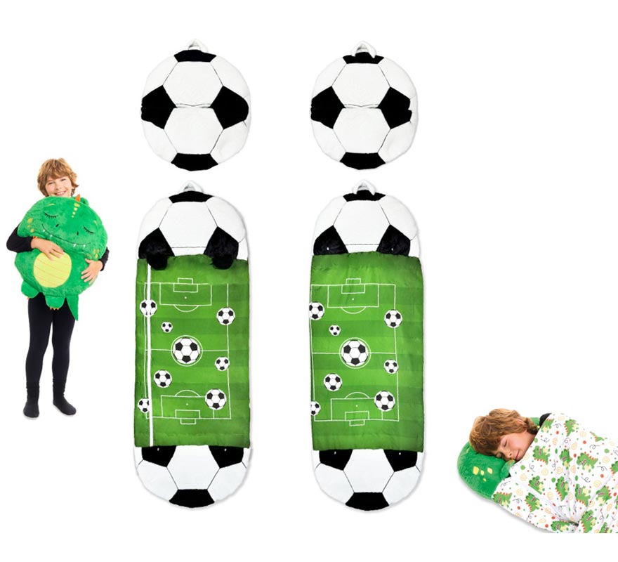 Translation missing: pt-PT.Saco de Dormir con Cojín Fútbol de 135 cm