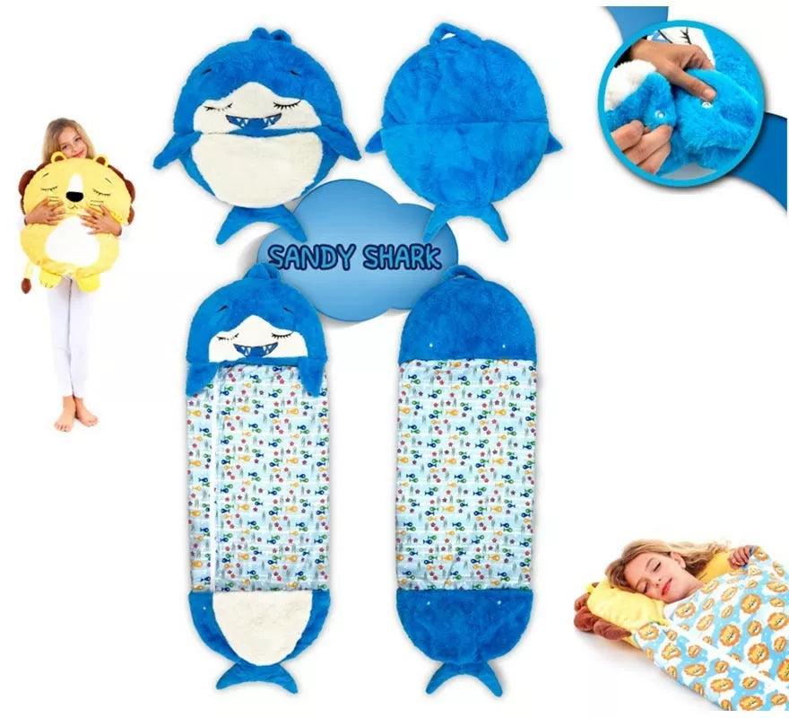 Translation missing: pt-PT.Saco de Dormir Shark Sandy con cojín de 135 cm