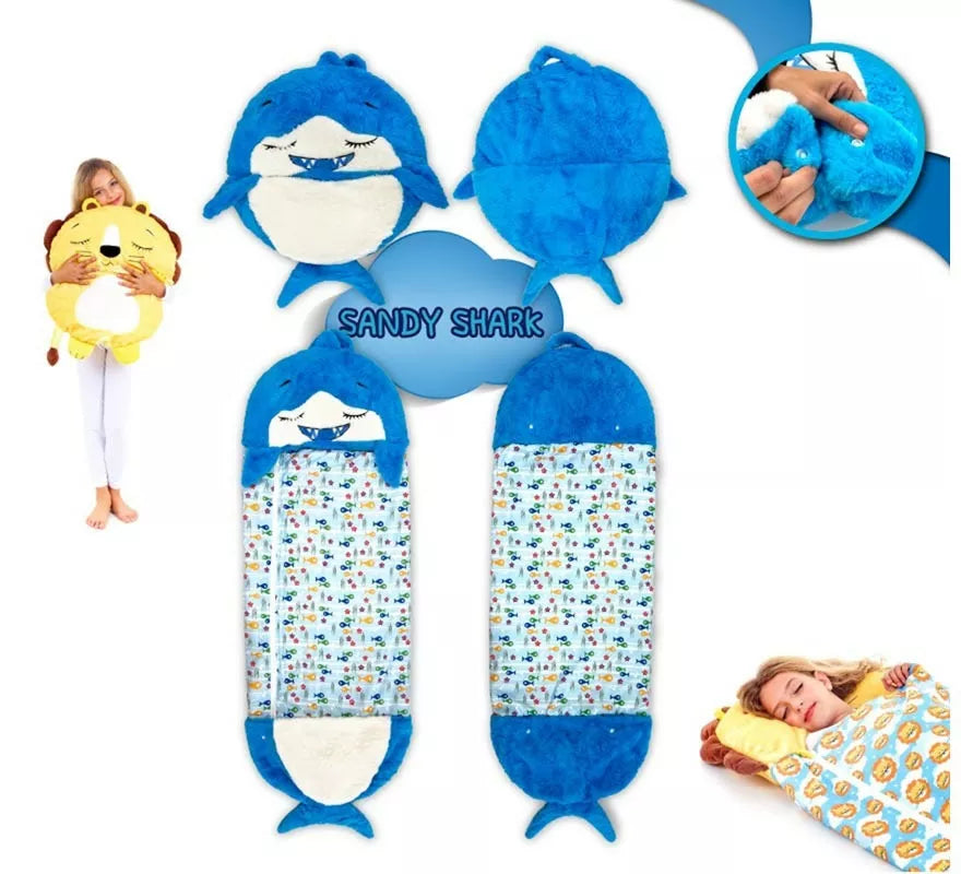 Translation missing: pt-PT.Saco de Dormir Shark Sandy con cojín de 165 cm