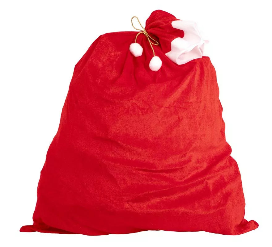 Translation missing: pt-PT.Saco de Papá Noel roja de 70 X 100 cm