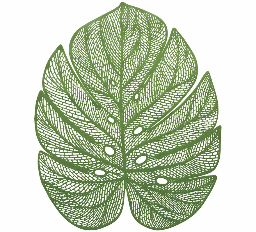 Translation missing: pt-PT.Salvamantel Hoja verde de PVC de 45 cm