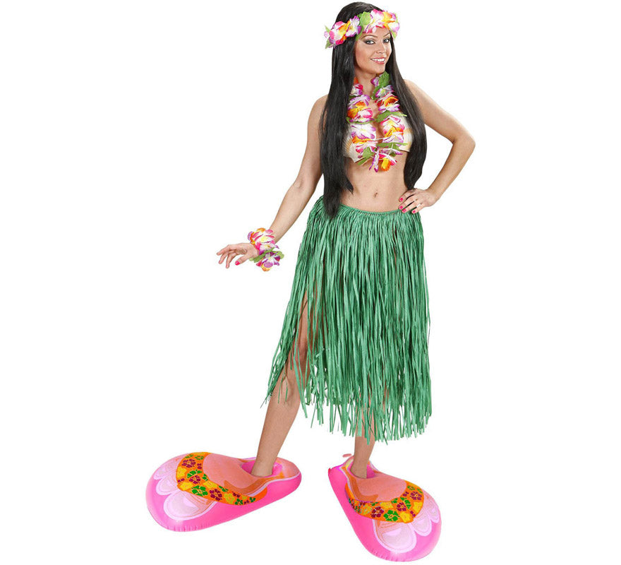 Translation missing: pt-PT.Sandalias Hawái Inflables en colores surtidos de 56 cm