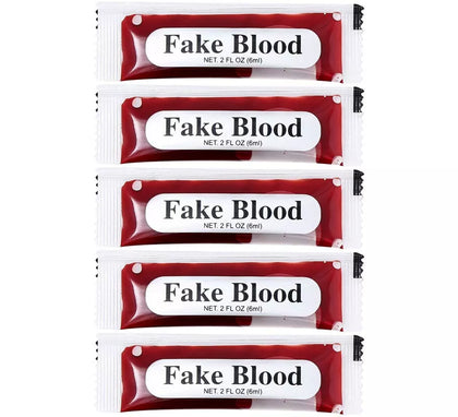 Sangre en bolsa 5 piezas de 6 ml