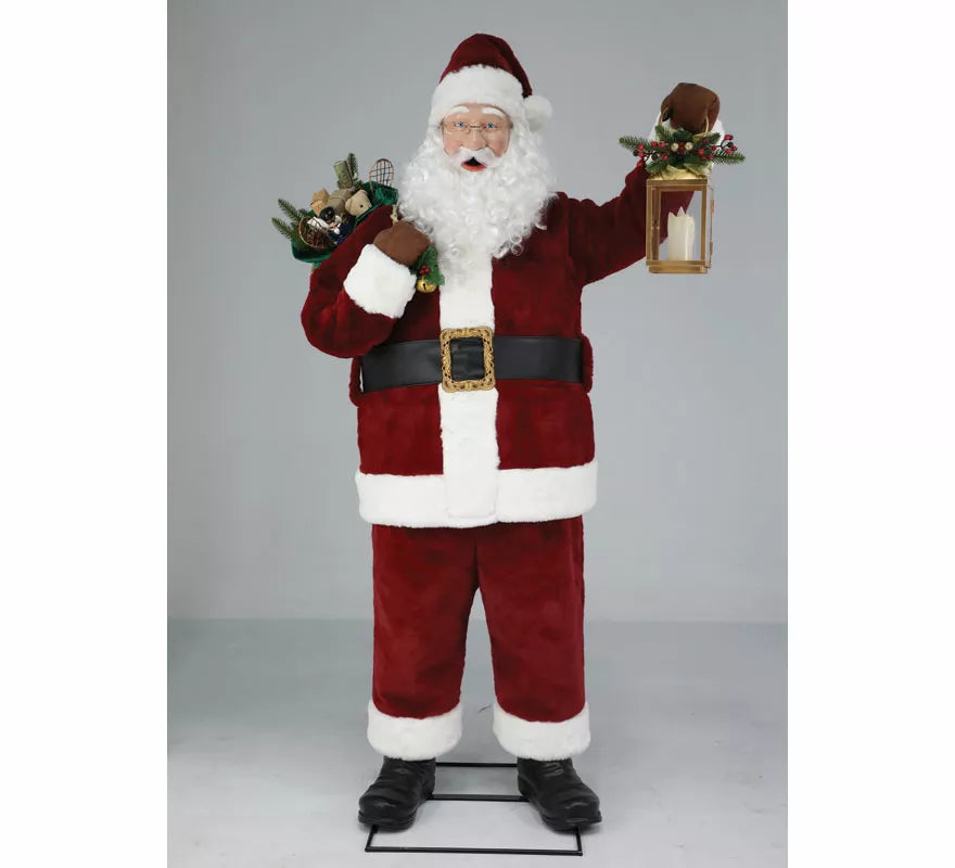 Translation missing: pt-PT.Santa Claus con luz, sonido y movimiento de 1,8 m