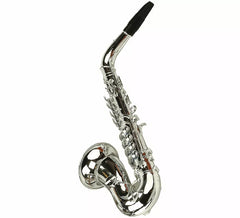 Saxofone metálico de 8 notas