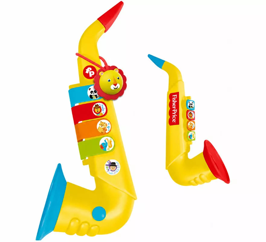 Saxofón Fisher-Price de 4 Notas en Estuche