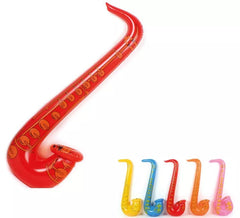 Saxofone inflável de 70 cm em cores sortidas