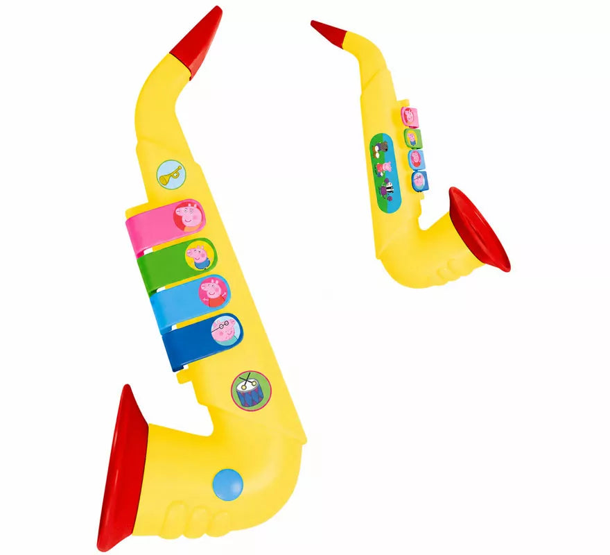 Translation missing: pt-PT.Saxofón Peppa Pig con 4 Notas en Estuche